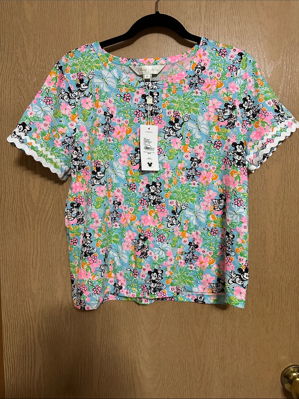 Lilly hearts Disney Clairmont trimmed knit tee